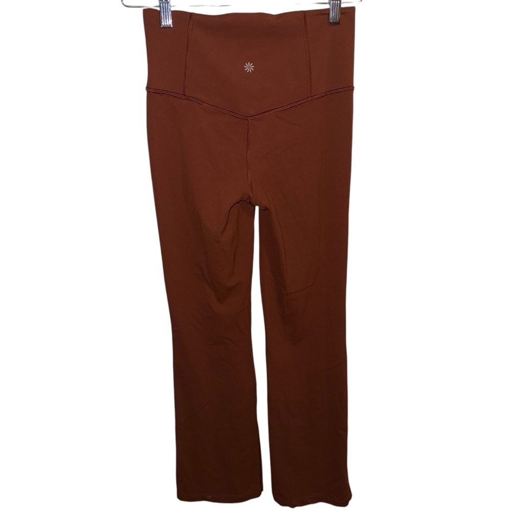 Athleta Elation Split Flare Pant in Ancient Mahogany XS Petite - Picture 8 of 12